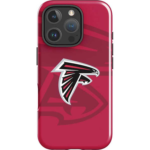 NFL Atlanta Falcons Double Vision iPhone 16 Pro Impact Case